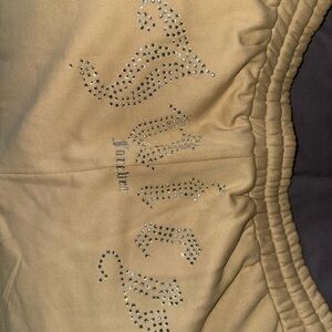 Juicy Couture and Forever 21 tan Joggers collaboration size 2x NWT